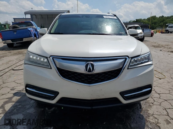 2014 Acura MDX Technology with VIN 5FRYD3H42EB007510, listed as a Copart auction lot 54881735 with 227,072 mi miles and Salvage Title. Bid and sale history available at carsss.com. Image 5.