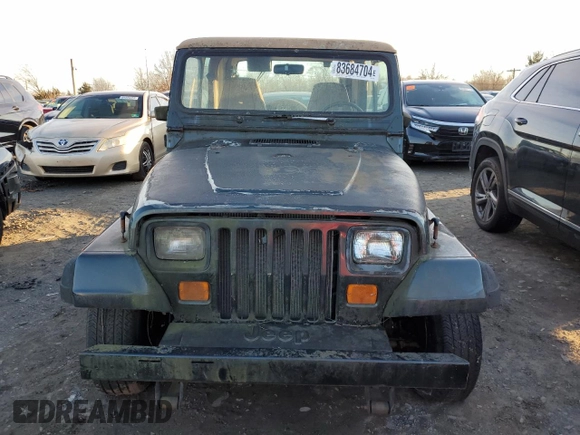1993 Jeep Wrangler with VIN 1J4FY29S4PP244894, listed as a Copart auction lot 83684704 with 172,185 mi miles and Clean Title. Bid and sale history available at carsss.com. Image 5.