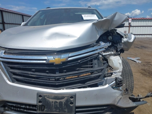2022 Chevrolet Equinox LT with VIN 3GNAXUEV0NL218601, listed as a IAAI auction lot 42408047 with 32,942 mi miles and . Bid and sale history available at DreamBid. Image 17.