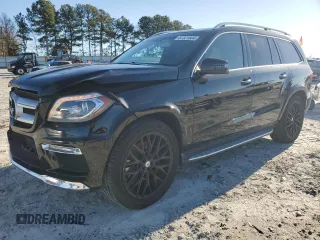2014 Mercedes-Benz GL-Class GL 550 with VIN 4JGDF7DE7EA323750, listed as a Copart auction lot 87321604 with 110,216 mi miles and Salvage Title. Bid and sale history available at carsss.com. Image 1.