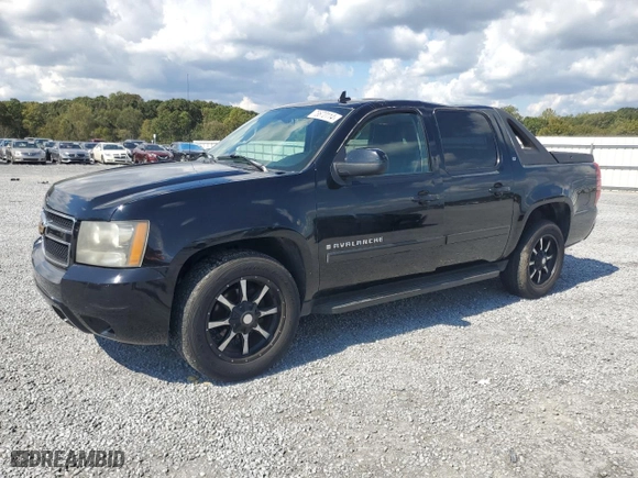 2007 Chevrolet Avalanche LT w/2LT with VIN 3GNEC12J57G199701, listed as a Copart auction lot 73670114 with 144,151 mi miles and Salvage Title. Bid and sale history available at carsss.com. Image 1.