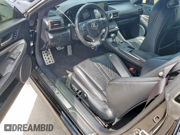 2015 Lexus RC F with VIN JTHHP5BC7F5003586, listed as a Copart auction lot 61939175 with 73,054 mi miles and Clean title. Bid and sale history available at DreamBid. Image 8.