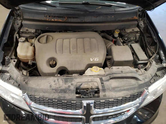 2017 Dodge Journey SXT with VIN 3C4PDDBG8HT592198, listed as a Copart auction lot 55170285 with 168,137 mi miles and Clean title. Bid and sale history available at DreamBid. Image 12.