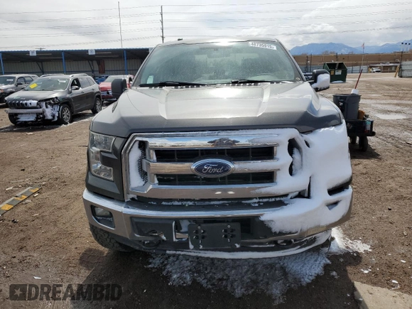 2016 Ford F-150 XLT with VIN 1FTFX1EG0GKD44802, listed as a Copart auction lot 48735915 with 157,613 mi miles and Salvage Title. Bid and sale history available at carsss.com. Image 5.