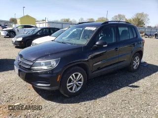 2015 Volkswagen Tiguan SE z VIN WVGAV7AX4FW524327, wystawiony jako Copart lot #49478175 z przebiegiem 150 074 mil mil oraz Czysty tytuł • Clean title. Historia ofert i sprzedaży dostępna na DreamBid. Obrazek 1.