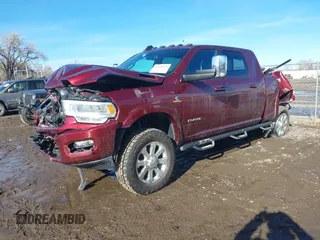 2019 Ram 2500 Laramie with VIN 3C6UR5NL8KG652913, listed as a IAAI auction lot 41611071 with 154,955 mi miles. Bid and sale history available at carsss.com. Image 17.
