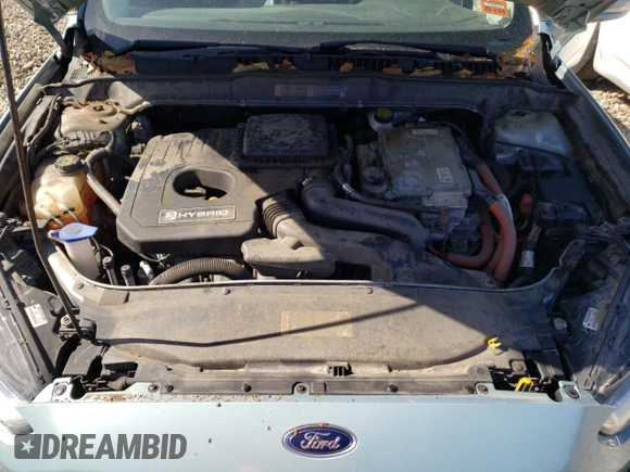2013 Ford Fusion Titanium Hybrid with VIN 3FA6P0RU4DR354238, listed as a Copart auction lot 55414345 with 206,421 mi miles and Clean Title. Bid and sale history available at carsss.com. Image 11.