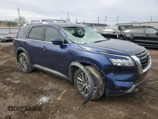 2025 Nissan Pathfinder SL with VIN 5N1DR3CD4SC214039, listed as a Copart auction lot 51912285 with 2,791 mi miles and Salvage title. Bid and sale history available at DreamBid. Image 4.