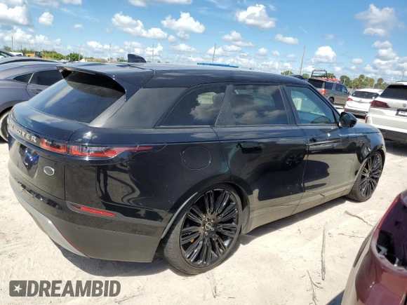 2019 Land Rover Range Rover Velar S with VIN SALYB2EV3KA796438, listed as a Copart auction lot 73963974 with 80,505 mi miles and Clean title. Bid and sale history available at DreamBid. Image 3.