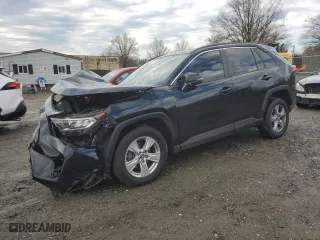 2019 Toyota RAV4 XLE with VIN JTMW1RFV6KD004869, listed as a Copart auction lot 82302754 with 118,015 mi miles and Salvage Title. Bid and sale history available at carsss.com. Image 1.