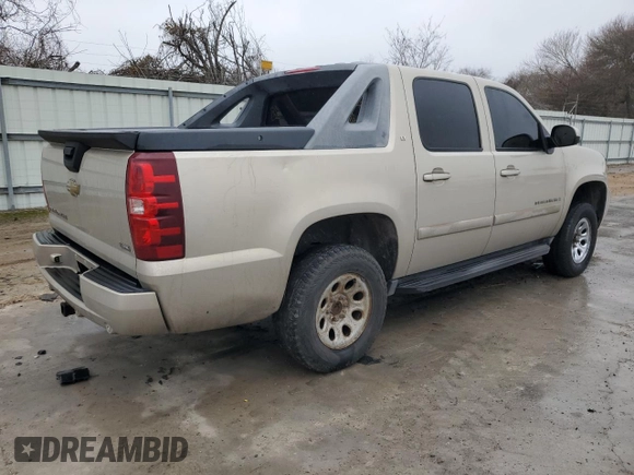 2007 Chevrolet Avalanche 1LT z VIN 3GNEC12067G283159, wystawiony jako Copart lot #43786455 z przebiegiem 178 713 mil mil oraz Czysty tytuł • Clean title. Historia ofert i sprzedaży dostępna na DreamBid. Obrazek 3.