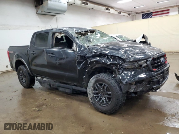 2021 Ford Ranger XL с VIN 1FTER4FH7MLD76165, выставлен на аукционе Copart как лот 62525755 с пробегом 45 401 миль миль и Списание • Salvage title. История ставок и продаж доступна на DreamBid. Изображение 4.
