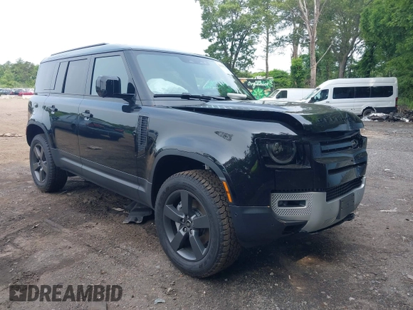 2025 Land Rover Defender S with VIN SALEJ7EXXS2442351, listed as a IAAI auction lot 42504524 with 1,959 mi miles and . Bid and sale history available at DreamBid. Image 1.
