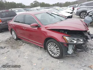 2017 Volkswagen Passat 1.8T SE with VIN 1VWBT7A39HC023186, listed as a IAAI auction lot 41191148 with 89,915 mi miles. Bid and sale history available at carsss.com. Image 1.