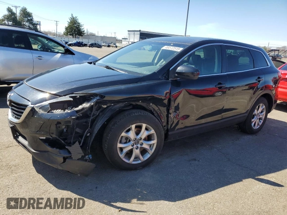2014 Mazda CX-9 Touring z VIN JM3TB3CA4E0437589, wystawiony jako Copart lot #46572515 z przebiegiem 143 759 mil mil oraz Szkoda całkowita • Salvage title. Historia ofert i sprzedaży dostępna na DreamBid. Obrazek 1.