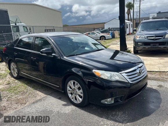 2011 Toyota Avalon with VIN 4T1BK3DB7BU377674, listed as a Copart auction lot 63706615 with 170,453 mi miles and Clean title. Bid and sale history available at DreamBid. Image 1.