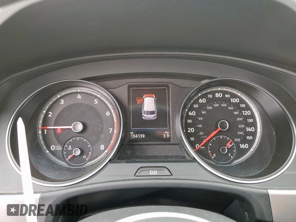 2021 Volkswagen Atlas SE with VIN 1V2JR2CA0MC506019, listed as a Copart auction lot 54863625 with 134,139 mi miles and Salvage title. Bid and sale history available at DreamBid. Image 9.