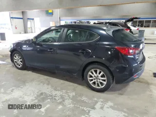 2015 Mazda 3 i Touring with VIN 3MZBM1L79FM209221, listed as a Copart auction lot 53298555 with 96,172 mi miles and Salvage Title. Bid and sale history available at carsss.com. Image 2.