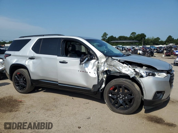2019 Chevrolet Traverse Premier with VIN 1GNERKKW3KJ254198, listed as a Copart auction lot 64547974 with 75,348 mi miles and Salvage Title. Bid and sale history available at carsss.com. Image 4.