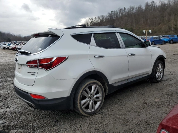 2013 Hyundai Santa Fe 2.0T Sport with VIN 5XYZUDLA8DG107014, listed as a Copart auction lot 48252455 with 90,549 mi miles and Salvage Title. Bid and sale history available at carsss.com. Image 3.