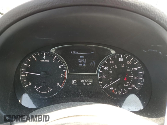 2014 Nissan Altima S with VIN 1N4AL3AP8EC281615, listed as a Copart auction lot 54881635 with 139,135 mi miles and Salvage Title. Bid and sale history available at DreamBid. Image 9.