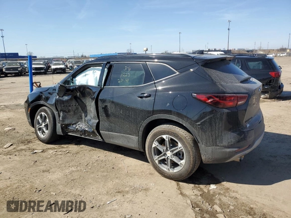 2023 Chevrolet Blazer LT с VIN 3GNKBHR40PS201141, выставлен на аукционе Copart как лот 48979615 с пробегом 18 209 миль миль и Чистый • Clean title. История ставок и продаж доступна на DreamBid. Изображение 2.