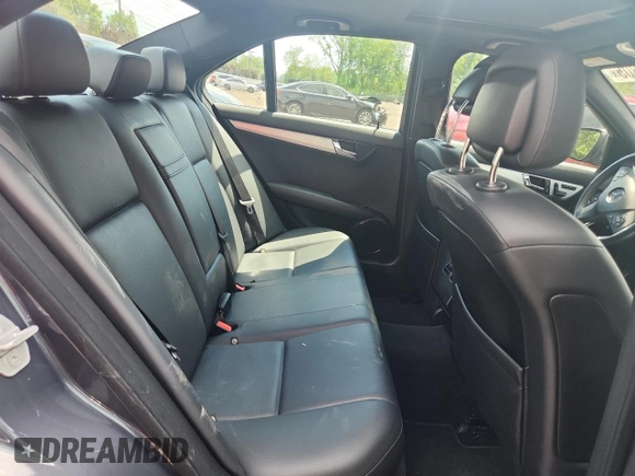 2009 Mercedes-Benz C 300 Sport with VIN WDDGF81X29F256566, listed as a Copart auction lot 66150805 with 125,243 mi miles and Salvage title. Bid and sale history available at DreamBid. Image 10.