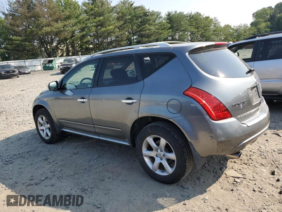 2007 Nissan Murano SL with VIN JN8AZ08W07W665124, listed as a Copart auction lot 59494205 with 177,678 mi miles and Clean title. Bid and sale history available at DreamBid. Image 2.