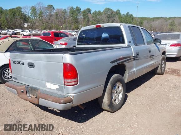 2001 Dodge Dakota Sport with VIN 1B7GL2AX91S123461, listed as a IAAI auction lot 41660334 with 1 mi miles. Bid and sale history available at carsss.com. Image 4.