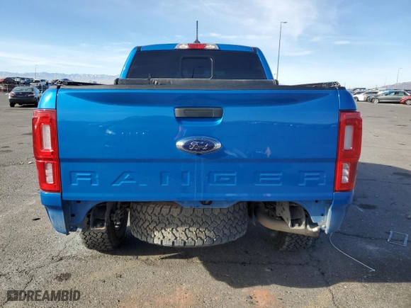 2023 Ford Ranger XL with VIN 1FTER4FH3PLE31182, listed as a Copart auction lot 87296134 with 41,911 mi miles and Salvage Title. Bid and sale history available at carsss.com. Image 6.