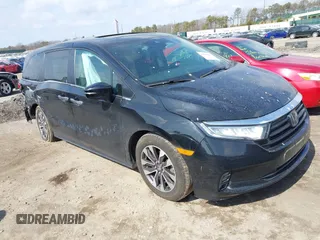 2023 Honda Odyssey EX-L with VIN 5FNRL6H67PB029548, listed as a IAAI auction lot 41699039 with 47,147 mi miles. Bid and sale history available at carsss.com. Image 1.