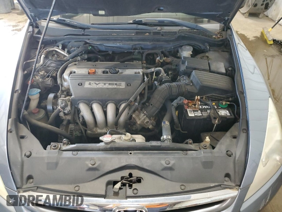 2007 Honda Accord EX с VIN 1HGCM56767A203628, выставлен на аукционе Copart как лот 54379755 с пробегом 106 556 миль миль и Списание • Salvage title. История ставок и продаж доступна на DreamBid. Изображение 11.