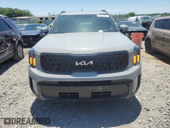 2024 Kia Telluride EX X-Line with VIN 5XYP3DGC1RG540896, listed as a Copart auction lot 57520235 with 12,097 mi miles and Salvage title. Bid and sale history available at DreamBid. Image 5.