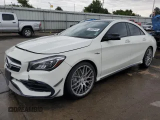 2018 Mercedes-Benz CLA with VIN WDDSJ5CB4JN552692, listed as a Copart auction lot 70020544 with 63,088 mi miles and Salvage Title. Bid and sale history available at carsss.com. Image 1.