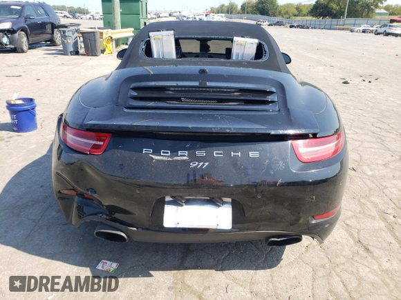 2016 Porsche 911 Carrera with VIN WP0CA2A98GS141352, listed as a Copart auction lot 68919674 with 38,982 mi miles and Salvage Title. Bid and sale history available at carsss.com. Image 6.