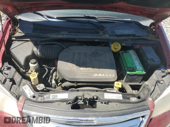 2013 Chrysler Town & Country Touring with VIN 2C4RC1BG1DR805130, listed as a Copart auction lot 54733055 with 183,786 mi miles and Clean Title. Bid and sale history available at carsss.com. Image 12.