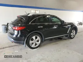 2010 Infiniti FX with VIN JN8AS1MW9AM850436, listed as a Copart auction lot 60879665 with 162,200 mi miles and Salvage title. Bid and sale history available at DreamBid. Image 3.
