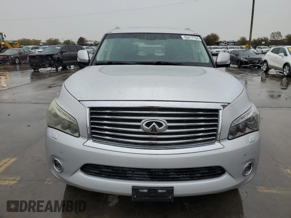 2011 Infiniti QX56 7-passenger with VIN JN8AZ2NE7B9006116, listed as a Copart auction lot 83417134 with 136,200 mi miles and Clean Title. Bid and sale history available at carsss.com. Image 5.