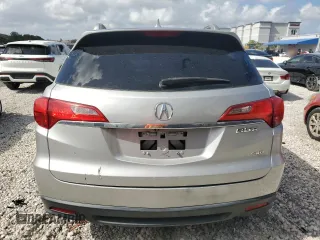 2014 Acura RDX Tech Pkg with VIN 5J8TB4H50EL011117, listed as a Copart auction lot 51949535 with 0 mi miles and Clean Title. Bid and sale history available at carsss.com. Image 6.
