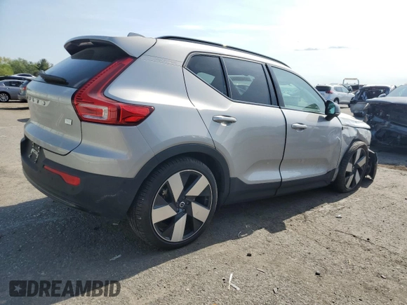 2023 Volvo XC40 Plus с VIN YV4ED3UW6P2069880, выставлен на аукционе Copart как лот 55422285 с пробегом 44 986 миль миль и Списание • Salvage title. История ставок и продаж доступна на DreamBid. Изображение 3.
