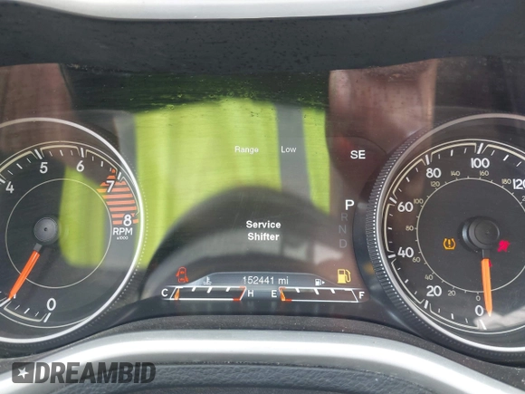 2017 Jeep Cherokee Limited with VIN 1C4PJLDSXHW653517, listed as a IAAI auction lot 42188367 with 152,441 mi miles. Bid and sale history available at carsss.com. Image 7.