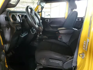 2018 Jeep Wrangler Unlimited Sport z VIN 1C4HJXDG9JW291015, wystawiony jako Copart lot #46114545 z przebiegiem 81 288 mil mil oraz Szkoda całkowita • Salvage title. Historia ofert i sprzedaży dostępna na DreamBid. Obrazek 7.