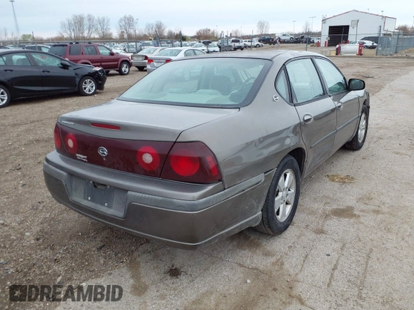 2003 Chevrolet Impala with VIN 2G1WF52E239175562, listed as a IAAI auction lot 41956437 with 232,127 mi miles and . Bid and sale history available at DreamBid. Image 4.