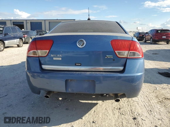 2010 Mercury Milan Premier with VIN 3MEHM0JG0AR633116, listed as a Copart auction lot 71375374 with 130,153 mi miles and Clean Title. Bid and sale history available at carsss.com. Image 6.