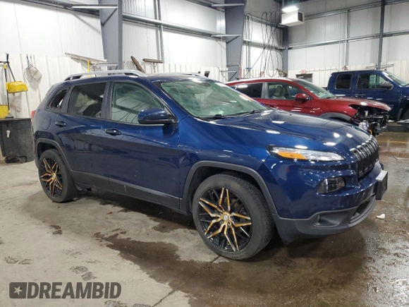 2018 Jeep Cherokee Latitude Plus z VIN 1C4PJMLXXJD547864, wystawiony jako Copart lot #59719005 z przebiegiem 113 160 mil mil oraz Szkoda całkowita • Salvage title. Historia ofert i sprzedaży dostępna na DreamBid. Obrazek 4.
