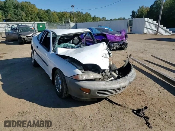 1997 Chevrolet Cavalier with VIN 1G1JC1241VM157983, listed as a Copart auction lot 76581444 with 0 mi miles and Salvage Title. Bid and sale history available at carsss.com. Image 11.