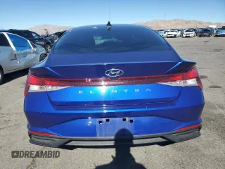 2023 Hyundai Elantra SEL with VIN KMHLS4AG3PU496730, listed as a Copart auction lot 45937035 with 40,453 mi miles and Salvage Title. Bid and sale history available at DreamBid. Image 6.