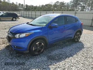 2018 Honda HR-V EX-L Navi with VIN 3CZRU6H70JM705809, listed as a Copart auction lot 49675845 with 81,995 mi miles and Salvage Title. Bid and sale history available at carsss.com. Image 1.