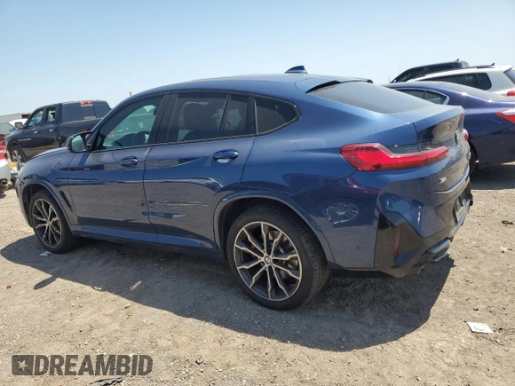 2023 BMW X4 M40i z VIN 5UX43DT00P9P32175, wystawiony jako Copart lot #51760625 z przebiegiem 17 620 mil mil oraz Szkoda całkowita • Salvage title. Historia ofert i sprzedaży dostępna na DreamBid. Obrazek 2.