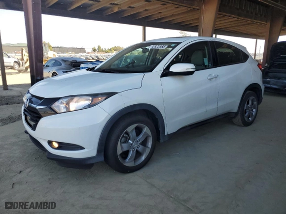 2017 Honda HR-V EX with VIN 3CZRU5H56HM720334, listed as a Copart auction lot 48825365 with 97,380 mi miles and Salvage Title. Bid and sale history available at carsss.com. Image 1.